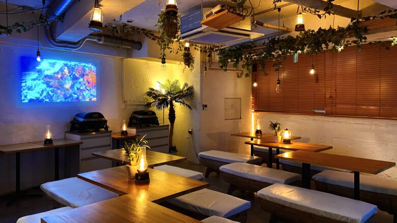 渋谷ピカリエは、貸切に特化したおしゃれ居酒屋です！
50人の貸切はお任せください！
ラグジュアリー空間が味わえる♪