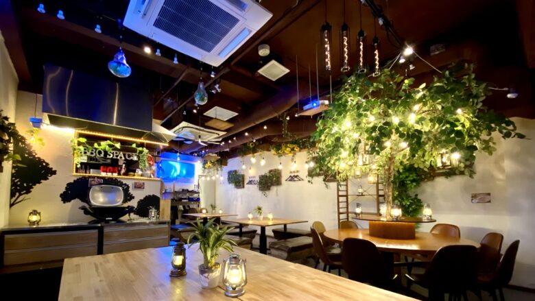 「渋谷ガーデンスペース道玄坂店」
当店は貸切に特化したオシャレ居酒屋です！