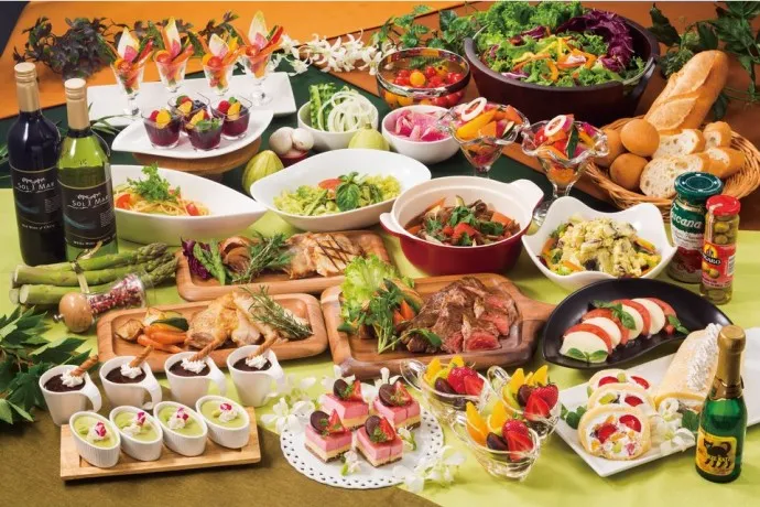 〈渋谷×貸切×新歓パーティー〉 コース料理イメージ